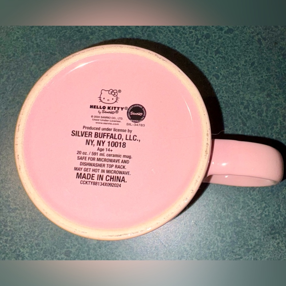 20oz Hello Kitty Pink Mug NEW - Picture 5 of 6